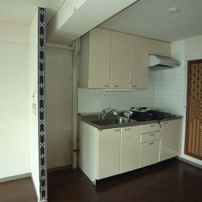 高円寺 T邸マンションリノベーションの既存キッチン