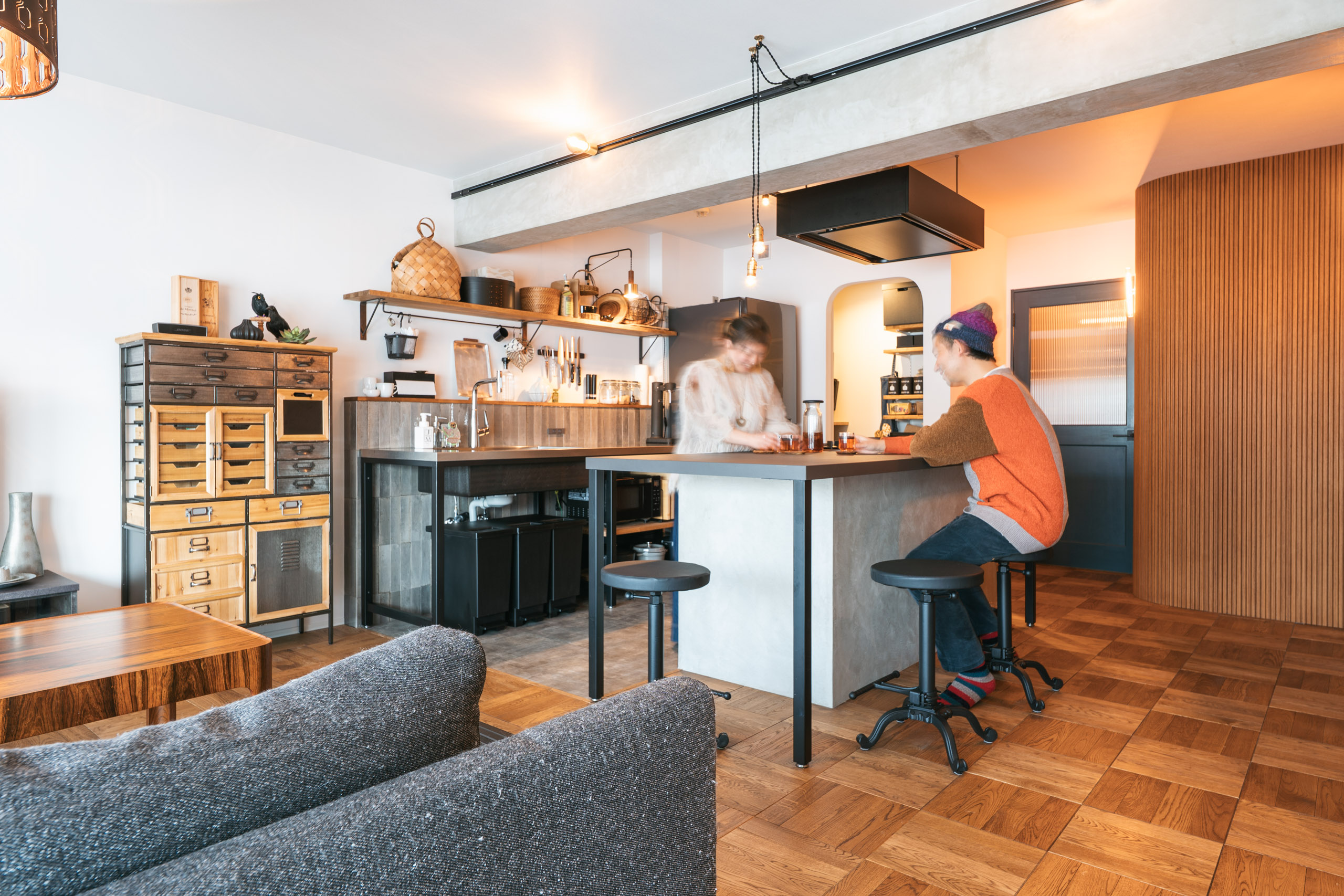 生活にイロドリを添える大人の味わいリノベ【横浜市 マンションリノベーション】